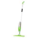 Mop plat cu pulverizator si recipient solutie,Verde