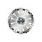 Set 4 capace roti Cu Inel Cromat Active R16 Compatibil Cu Renault