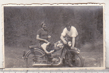 bnk foto Motocicleta - Brasov 1940