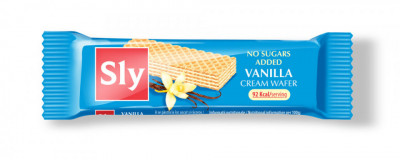 Napolitane cu crema vanilie fara zahar 20gr sly nutritia foto