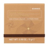 Paletă de farduri de pleoape Korres &icirc;n formă solidă Golden Coin 5gr