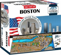 Puzzle 4D Cityscape Boston foto