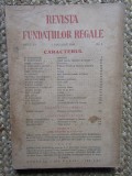 Revista Fundatiilor Regale Anul XI 1 IANUARIE 1944 Nr. 1