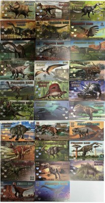 Set fantezie Jurassic Bank 29 bancnote polimer foto