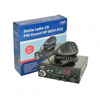 STATIE RADIO CB PNI ESCORT HP 8024 12/24V CU ASQ REGLABIL foto