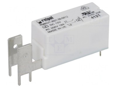 Releu Electromagnetic SPST-NO 12VDC 20A foto