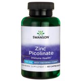 Supliment Alimentar Zinc Picolinate 60 capsule Swanson, Swanson Health Products
