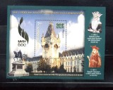 ROMANIA 2008 - IASI - 600 DE ANI ATESTARE DOCUMENTARA, COLITA MNH - LP 1814, Nestampilat