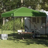 vidaXL Cort cu Copertină Verde 250 x 250 x 227 / 236 / 245 cm