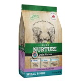 Hrana pentru caini de talie mica si mini Pure Nurture, cu orez si curcan, 8kg