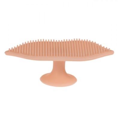 Perie Exfoliere Față, Silicon, Culoare Nude, 6.5x3cm foto