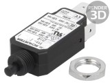 &Icirc;ntrerupător de Supracurent 8A SPST 240VAC 48VDC