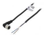 Cablu de Conectare M12 2 PIN Unghi 2m PVC