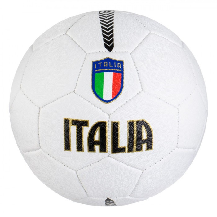 Minge Fotbal Italia, Model Nr. 5, Culoare Alb-Negru