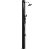 Outsunny Duș solar 35L, protecție anti-&icirc;ngheț, 2 capete de duș, robinet pentru picioare | Aosom Romania