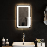 vidaXL Oglindă de baie cu LED, 30x50 cm 3154089