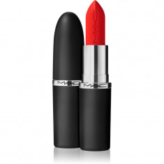 MAC Cosmetics MACximal Silky Matte Lipstick ruj mat culoare Lady Danger 3,5 g