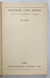 DICTIONAR LATIN - ROMAN de GH. GUTU , 1969