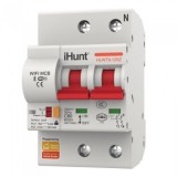 Siguranta automata inteligenta iHunt Home WIFI Smart Circuit Breaker 2P 32A, WIFI 2.4G, Control din aplicatie