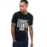 Tricou negru barbati - Straight Outta Arad - S