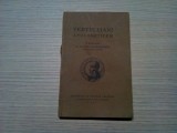 TERTULLIANI APOLOGETICUM - Elodor Constantinescu - 1930, 191 p., Alta editura