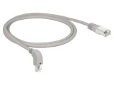 Patch Cord DELOCK S/FTP Cat6 1m LSZH Gri 26AWG Fără Halogen 85865