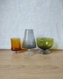 Lot de 3 pahare de colecție mid-century