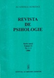 Revista Psihologie Tomul 52 Nr 1-2 An 2006 Editura Academiei Brosata Romana