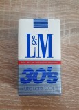 RAR : Pachet PLIN cu 30 de tigari LM anii 1980, MADE IN USA
