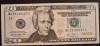 Bancnota 20 Dolari SUA 2013, Serie ME59199167C, Stare XF+