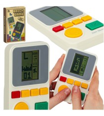 Consoa retro portabila alba jocuri arcade pentru copii