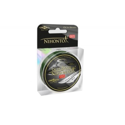 FIR TEXTIL MIKADO NIHONTO OCTA BRAID GREEN 150M 0.20MM foto