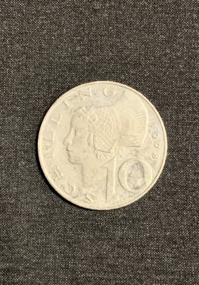 Moneda 10 schilling 1978 Austria foto