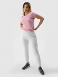 Pantaloni jogger de trening pentru femei - gri, 4F Sportswear
