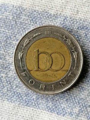 MONEDA - 100 FORINT 1998- UNGARIA foto