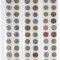 Set 2 folii pentru monede, Compact A4, pentru 60 monede de pana la 20 mm