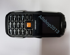 Telefon militar H628, 13800 mAh, Dual SIM, FM radio, Lanterna- Foarte util! foto