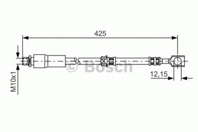 Conducta / cablu frana OPEL VECTRA C (2002 - 2016) BOSCH 1 987 476 386 foto
