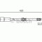 Conducta / cablu frana SAAB 9-3 (YS3F) (2002 - 2016) BOSCH 1 987 476 386