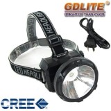 Cumpara ieftin Lanterna frontala cu acumulator si LED de 1W GDLITE GD-211