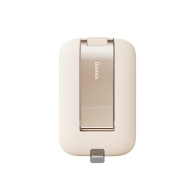 Suport pentru Telefon cu Oglinda, Ajustabil si Pliabil- Baseus Seashell Series (B10551501411-00) - Beige foto