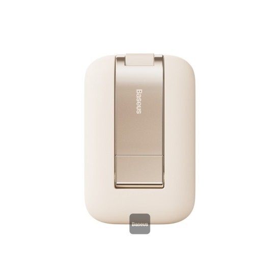 Suport pentru Telefon cu Oglinda, Ajustabil si Pliabil- Baseus Seashell Series (B10551501411-00) - Beige