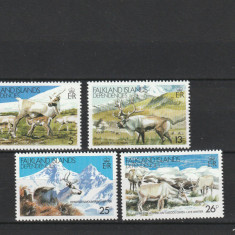 Falkland Islands Dependencies 1982-Fauna,Reni,serie 4 valori,MNH,Mi.102-105