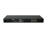 Comutator KVM IBM 1735-HC1, 8 Porturi, Gestionat, Piese 41Y9317 41Y9310