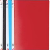 Dosar de prezentare Noki 64160-NNP, A4, capacitate 60 folii, fara elastic, plastic - negru