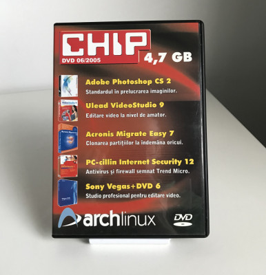 DVD CHIP - DVD de la Revista Chip - Iunie 2005 foto