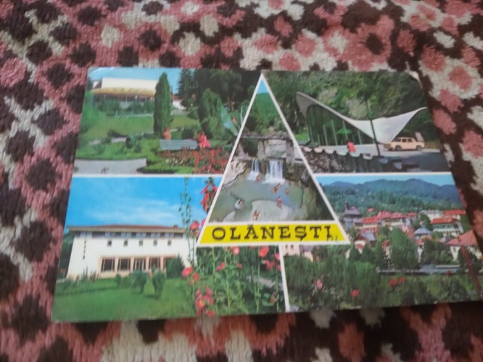 CARTE POSTALA --OLANESTI CIRCULATA