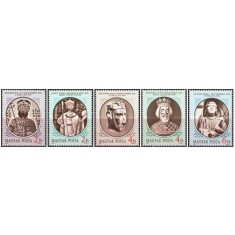 Ungaria 1986 - Regii maghiari, serie neuzata