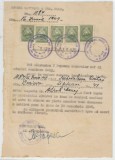 Romania, Eforia Sanitara a Judetului Dolj, Certificat, Craiova, 1949