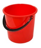 Galeata din plastic Alisan, rotunda, 10 L, diverse culori